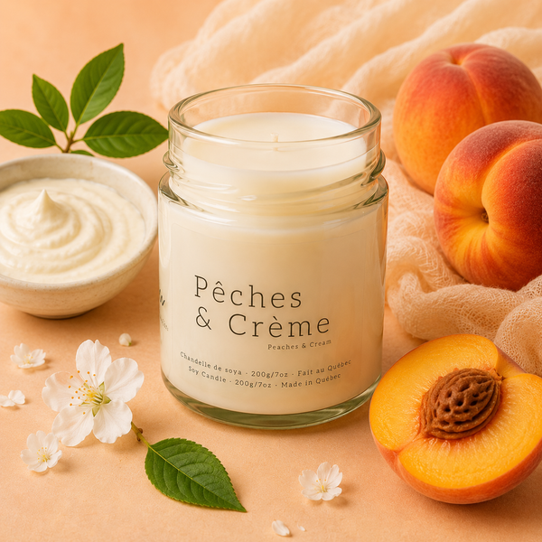 Pêches & Crème